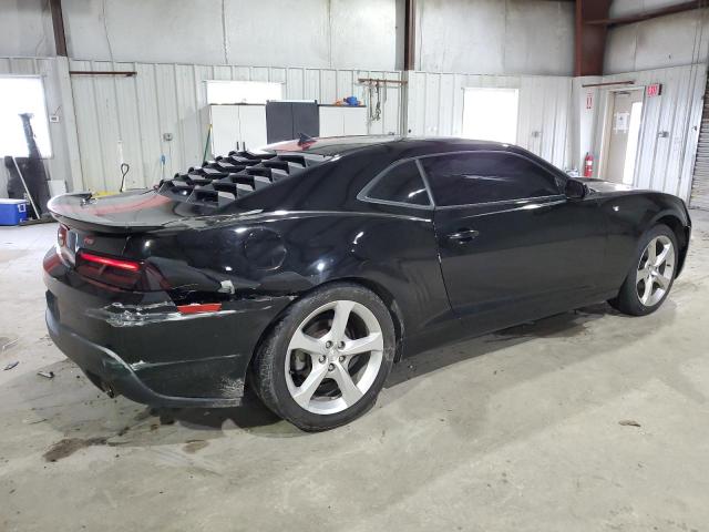 2G1FD1E34F9308514 - 2015 CHEVROLET CAMARO LT BLACK photo 3