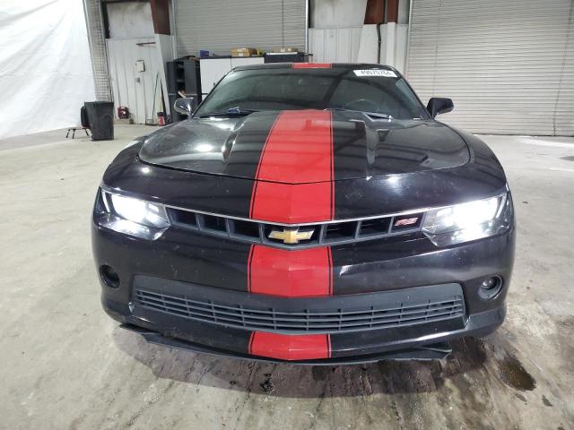 2G1FD1E34F9308514 - 2015 CHEVROLET CAMARO LT BLACK photo 5