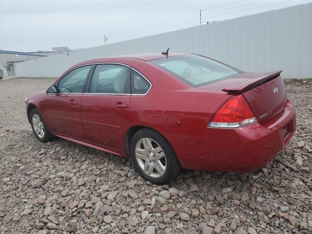 2G1WB5E37D1173084 - 2013 CHEVROLET IMPALA LT RED photo 2