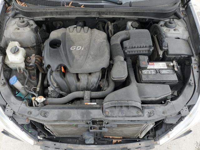 5NPEB4AC8DH639185 - 2013 HYUNDAI SONATA GLS SILVER photo 11