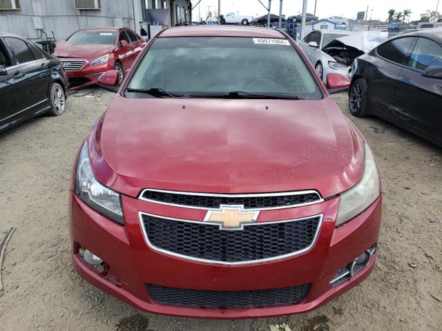 1G1PG5SB9E7110641 - 2014 CHEVROLET CRUZE LTZ RED photo 5