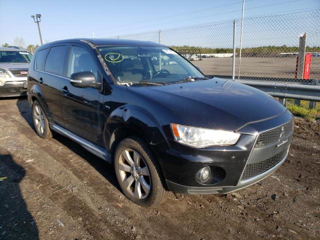 JA4JT5AXXBU020072 - 2011 MITSUBISHI OUTLANDER GT BLACK photo 4