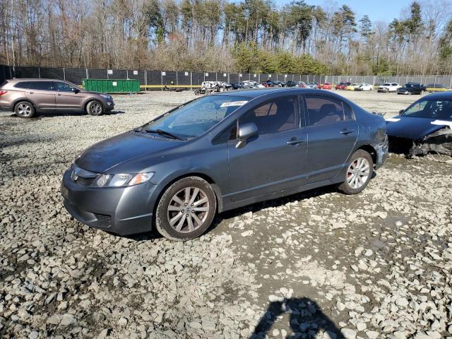 2HGFA1F58BH308291 - 2011 HONDA CIVIC LX SILVER photo 1