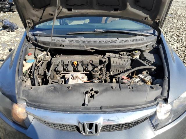 2HGFA1F58BH308291 - 2011 HONDA CIVIC LX SILVER photo 11