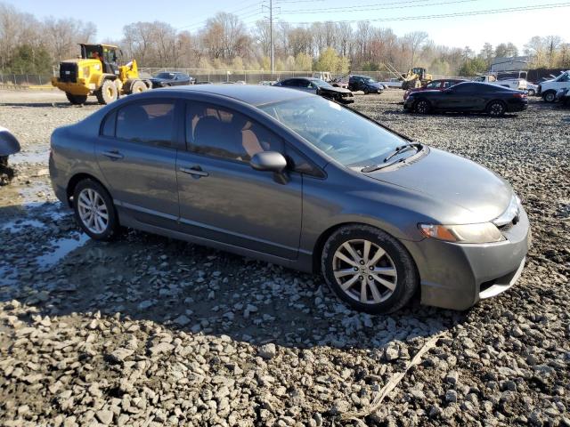 2HGFA1F58BH308291 - 2011 HONDA CIVIC LX SILVER photo 4