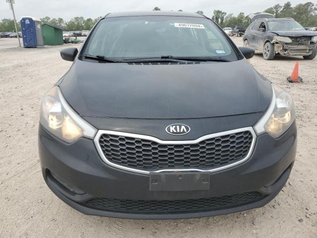 KNAFK4A63F5428989 - 2015 KIA FORTE LX BLACK photo 5