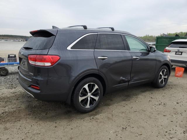 5XYPH4A57GG034725 - 2016 KIA SORENTO EX GRAY photo 3