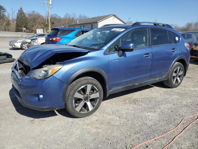 JF2GPBCC0EH276801 - 2014 SUBARU XV CROSSTR 2.0I HYBRID BLUE photo 1