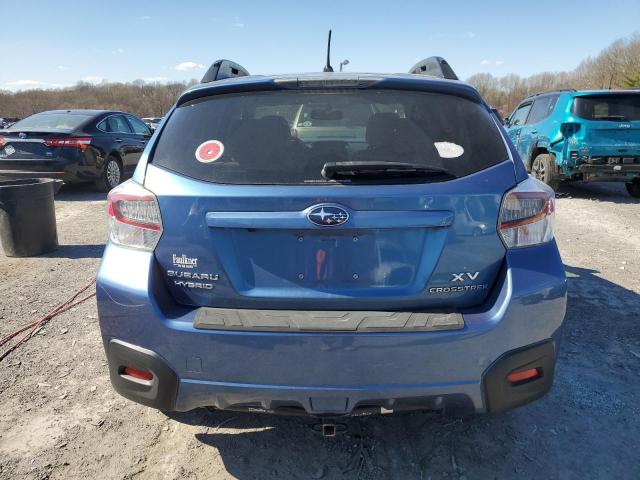 JF2GPBCC0EH276801 - 2014 SUBARU XV CROSSTR 2.0I HYBRID BLUE photo 6