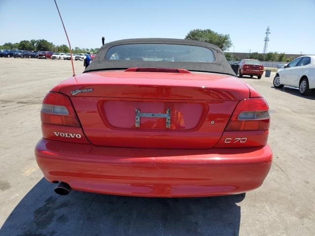 YV1NC56D8XJ001366 - 1999 VOLVO C70 TURBO RED photo 6