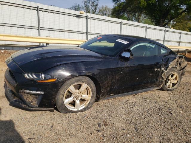 1FA6P8THXJ5120839 - 2018 FORD MUSTANG BLACK photo 1