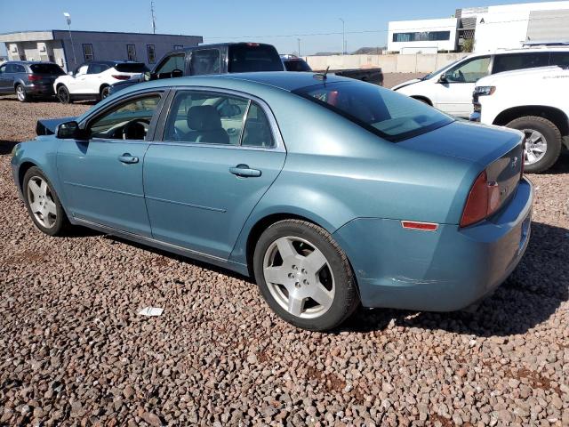 1G1ZJ57719F247146 - 2009 CHEVROLET MALIBU 2LT BLUE photo 2