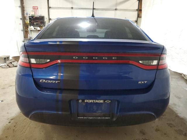 1C3CDFBA2DD110111 - 2013 DODGE DART SXT BLUE photo 6