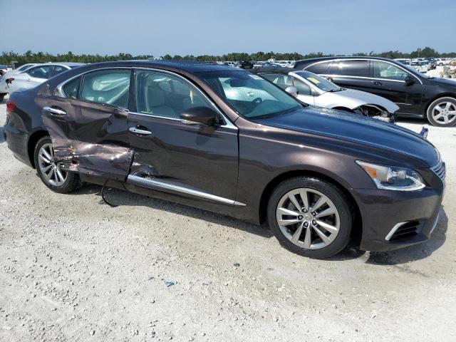 JTHCL5EF0F5025604 - 2015 LEXUS LS 460 BROWN photo 4