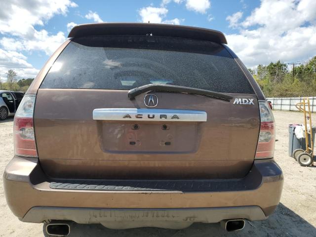 2HNYD18784H510140 - 2004 ACURA MDX TOURING TAN photo 6