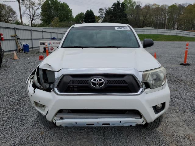 5TFJU4GN9EX063856 - 2014 TOYOTA TACOMA DOUBLE CAB PRERUNNER WHITE photo 5