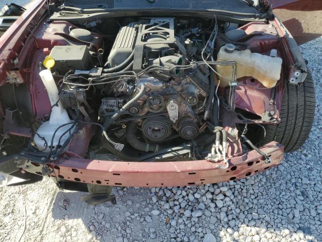 2C3CDZFJXNH178446 - 2022 DODGE CHALLENGER R/T SCAT PACK BURGUNDY photo 11