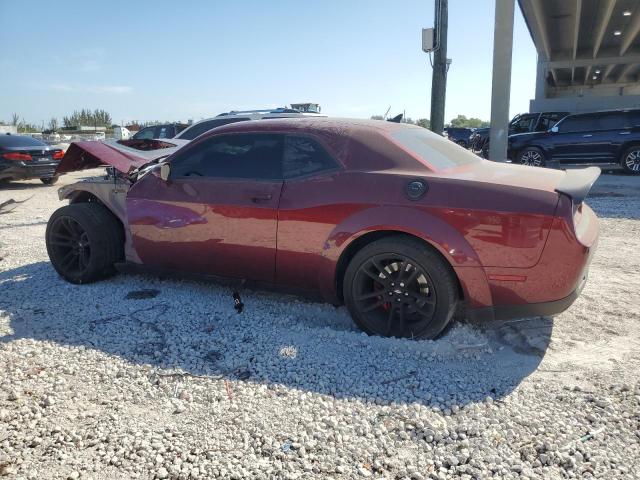 2C3CDZFJXNH178446 - 2022 DODGE CHALLENGER R/T SCAT PACK BURGUNDY photo 2