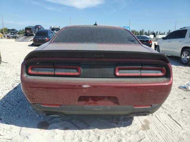 2C3CDZFJXNH178446 - 2022 DODGE CHALLENGER R/T SCAT PACK BURGUNDY photo 6