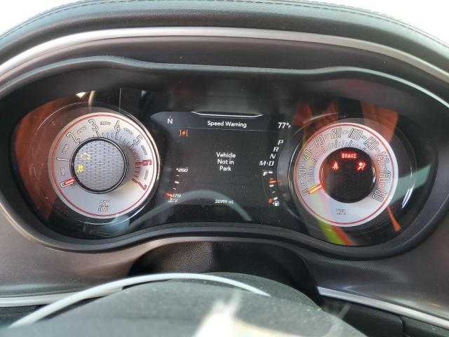 2C3CDZFJXNH178446 - 2022 DODGE CHALLENGER R/T SCAT PACK BURGUNDY photo 9