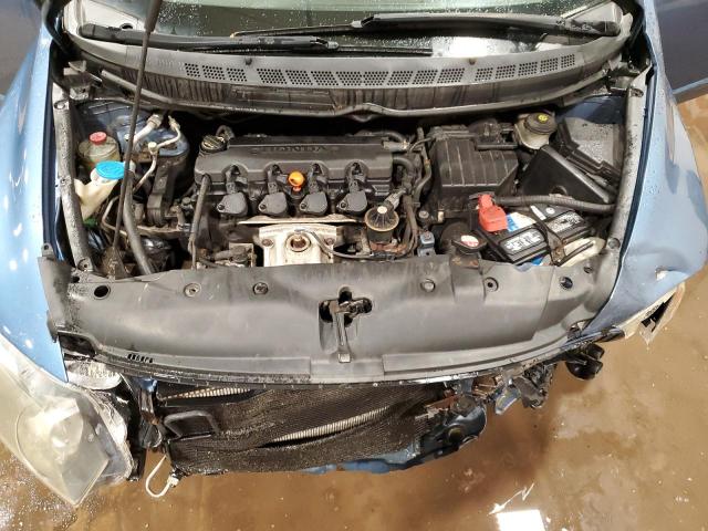 1HGFA16846L154018 - 2006 HONDA CIVIC EX BLUE photo 11