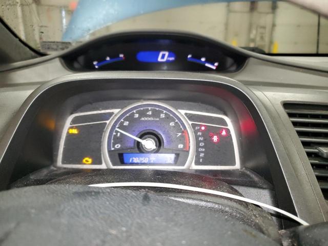 1HGFA16846L154018 - 2006 HONDA CIVIC EX BLUE photo 9