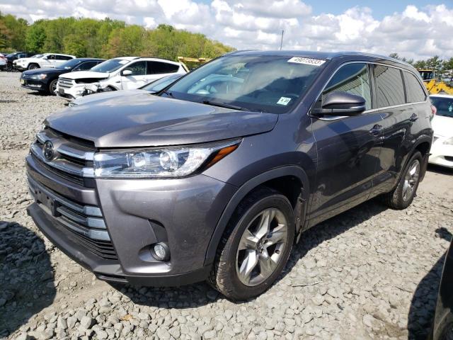 5TDDZRFH2JS836030 - 2018 TOYOTA HIGHLANDER LIMITED GRAY photo 1