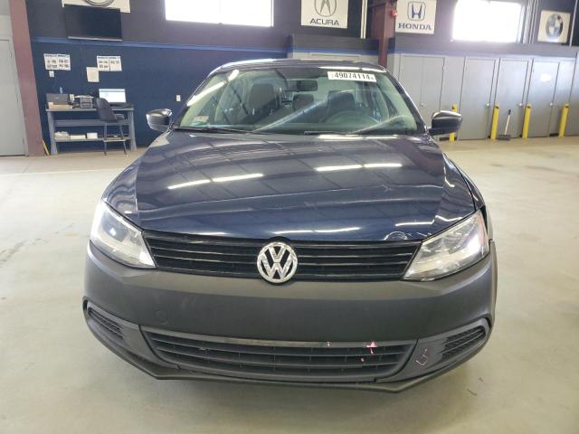 3VW2K7AJ3EM328209 - 2014 VOLKSWAGEN JETTA BASE BLUE photo 5