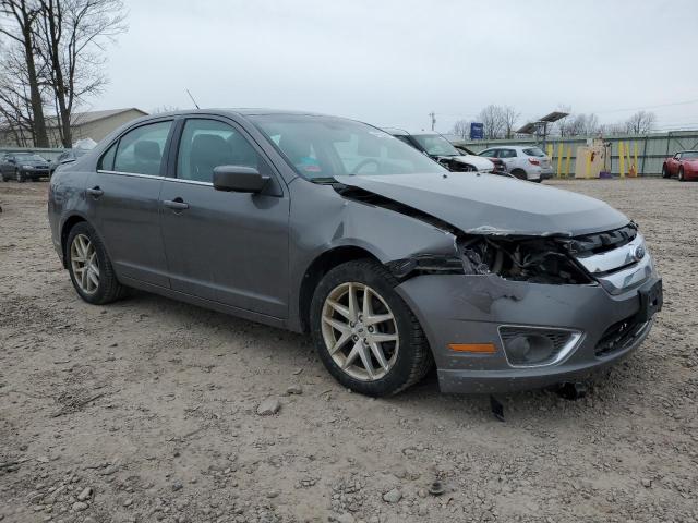 3FAHP0JA6CR352984 - 2012 FORD FUSION SEL GRAY photo 4