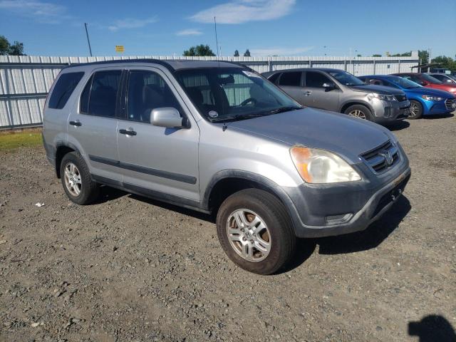 JHLRD77843C019978 - 2003 HONDA CR-V EX SILVER photo 4