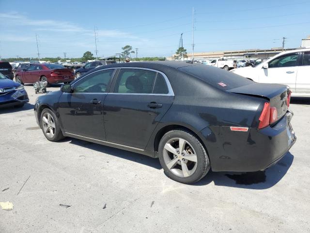 1G1ZC5E1XBF315152 - 2011 CHEVROLET MALIBU 1LT BLACK photo 2