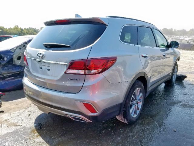 KM8SN4HF6HU180482 - 2017 HYUNDAI SANTA FE SE  photo 4