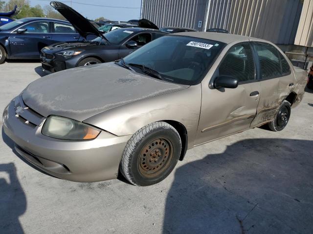 1G1JC52F437330075 - 2003 CHEVROLET CAVALIER GOLD photo 1