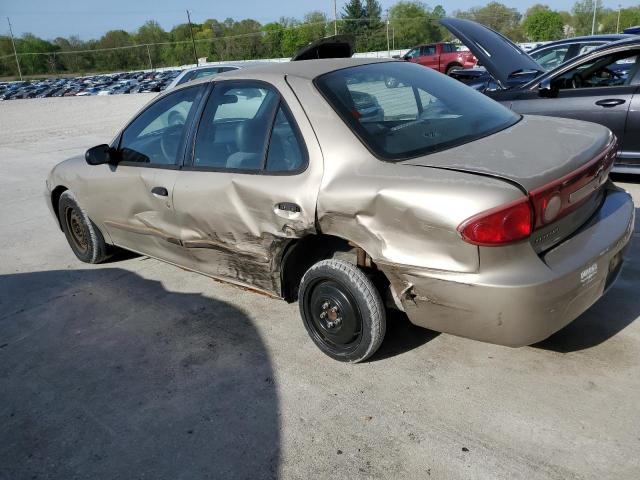 1G1JC52F437330075 - 2003 CHEVROLET CAVALIER GOLD photo 2