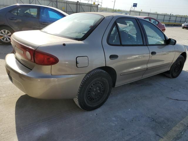 1G1JC52F437330075 - 2003 CHEVROLET CAVALIER GOLD photo 3