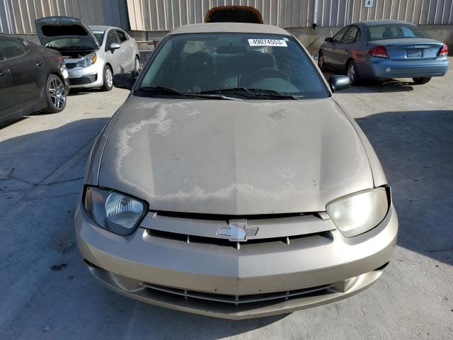 1G1JC52F437330075 - 2003 CHEVROLET CAVALIER GOLD photo 5