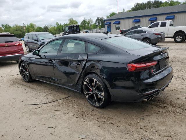 WAUB4CF55MA047751 - 2021 AUDI S5 PRESTIGE BLACK photo 2