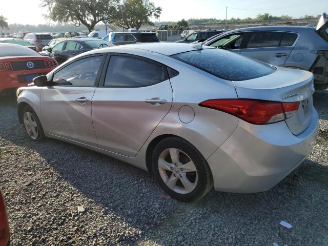 KMHDH4AE7DU713581 - 2013 HYUNDAI ELANTRA GLS SILVER photo 2