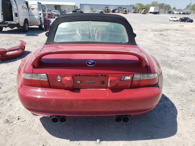 WBSCK9334XLC89261 - 1999 BMW M ROADSTER RED photo 6