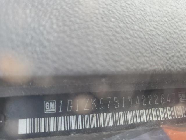 1G1ZK57B194222647 - 2009 CHEVROLET MALIBU LTZ 灰色 照片 12