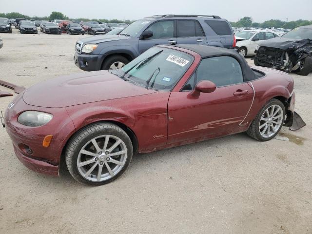 JM1NC25F870125795 - 2007 MAZDA MX-5 MIATA MAROON photo 1