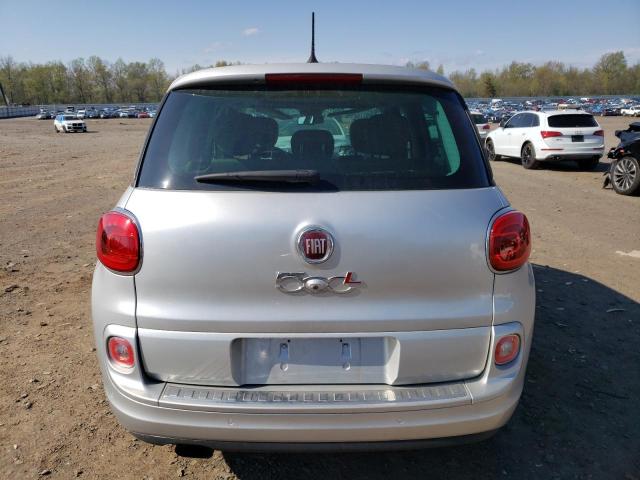 ZFBCFACH9EZ014875 - 2014 FIAT 500L LOUNGE SILVER photo 6