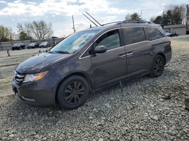 5FNRL5H6XGB092279 - 2016 HONDA ODYSSEY EXL GRAY photo 1