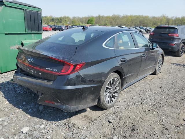 5NPEH4J24LH034066 - 2020 HYUNDAI SONATA LIMITED BLACK photo 3