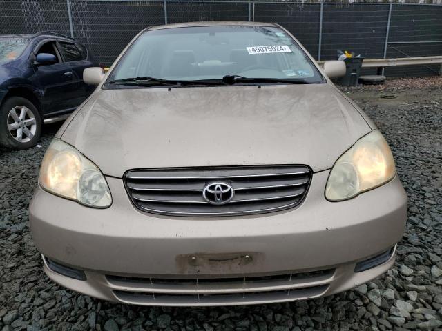 2T1BR32E44C292675 - 2004 TOYOTA COROLLA CE TAN photo 5