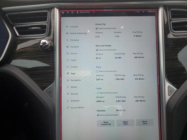 5YJSA1E18GF147983 - 2016 TESLA MODEL S 灰色 照片 9