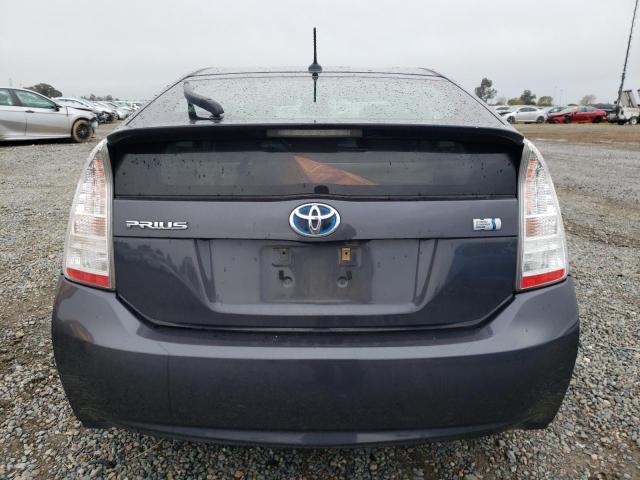 JTDKN3DU7B1330966 - 2011 TOYOTA PRIUS GRAY photo 6