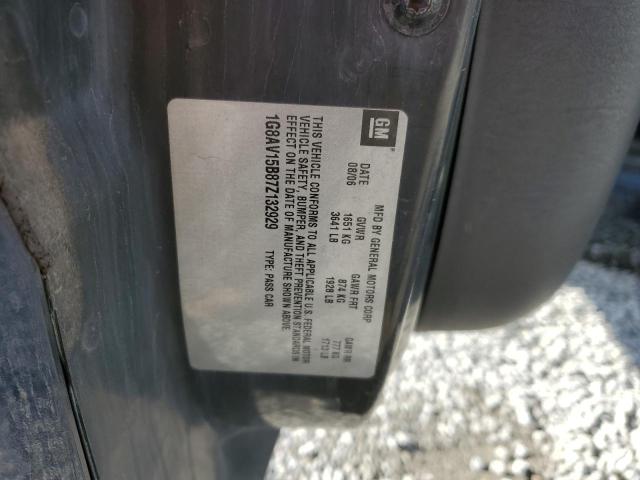 1G8AV15B87Z132929 - 2007 SATURN ION LEVEL 3 BLUE photo 12