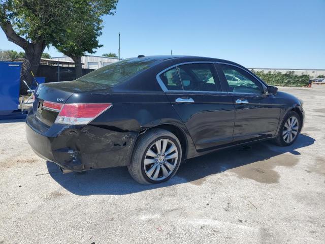 1HGCP3F8XCA035328 - 2012 HONDA ACCORD EXL BLACK photo 3