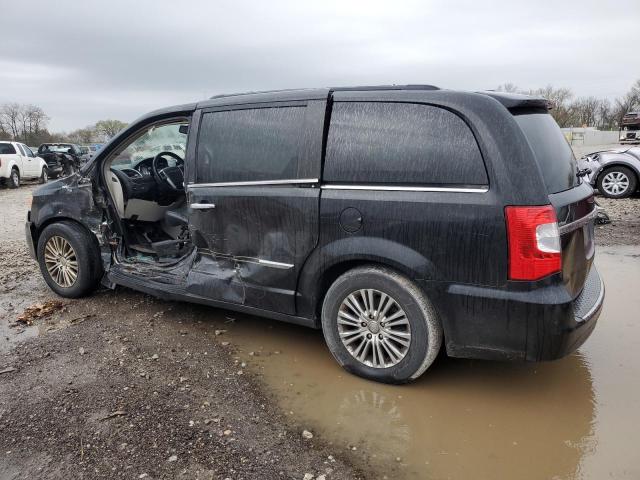 2C4RC1CGXDR711715 - 2013 CHRYSLER TOWN & COU TOURING L BLACK photo 2